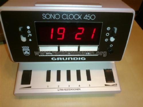 Sono-Clock 450 ; Grundig Radio- (ID = 1591568) Radio