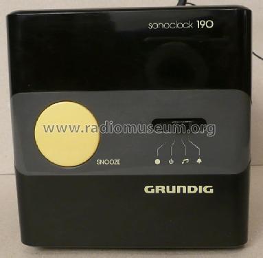 sonoclock 190 Challenge SC 190; Grundig Radio- (ID = 628360) Radio