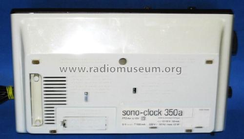 sono-clock 350a; Grundig Radio- (ID = 2994762) Radio