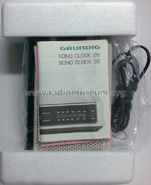 SONOCLOCK 36; Grundig Radio- (ID = 720730) Radio