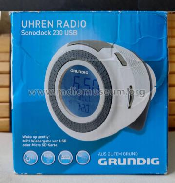 Sonoclock 230 USB; Grundig Radio- (ID = 3046736) Radio