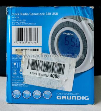 Sonoclock 230 USB; Grundig Radio- (ID = 3046739) Radio