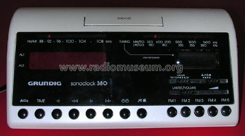 sonoclock 380; Grundig Radio- (ID = 1407795) Radio