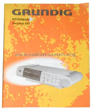 Sonoclock Sono-Clock 680 ; Grundig Radio- (ID = 1275189) Radio