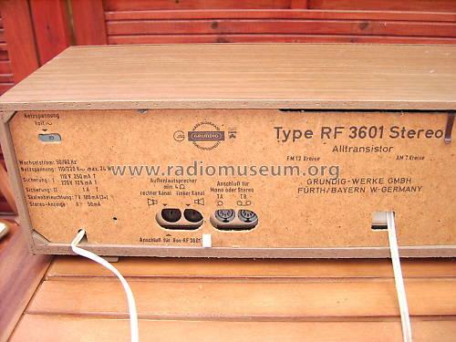 Stereo Alltransistor RF3601 Ch= CS160RF; Grundig Radio- (ID = 828501) Radio