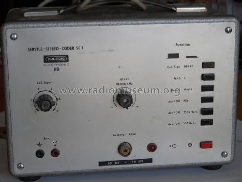 Stereo-Coder SC1; Grundig Radio- (ID = 1072599) Equipment