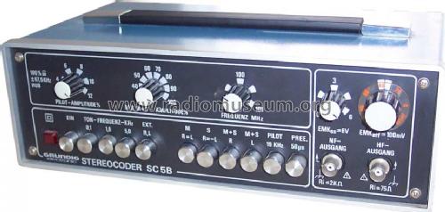 Stereocoder SC5B; Grundig Radio- (ID = 356123) Equipment