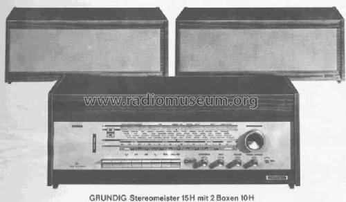 Stereomeister 15H; Grundig Radio- (ID = 386110) Radio