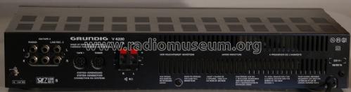 Stereoverstärker V 4200; Grundig Radio- (ID = 1426156) Ampl/Mixer