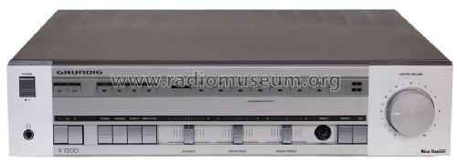 Stereoverstärker V 7200; Grundig Radio- (ID = 1316419) Ampl/Mixer