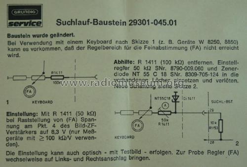 Suchlauf Baustein - Station Memory Module 29301-045.01; Grundig Radio- (ID = 1733714) mod-past25