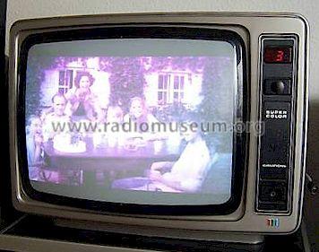 Super Color 1632; Grundig Radio- (ID = 1232128) Television