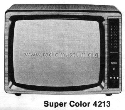 Super Color 4213; Grundig Radio- (ID = 2083481) Television