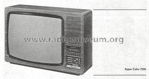 Super Color 7590; Grundig Radio- (ID = 1321268) Television