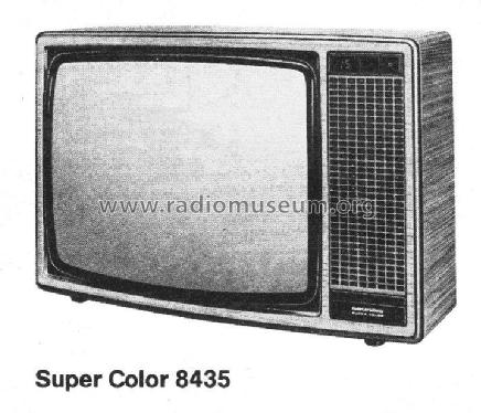 Super Color 8435; Grundig Radio- (ID = 2064798) Fernseh-E