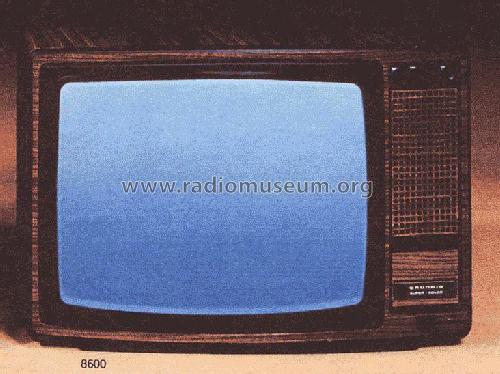 Super Color 8600; Grundig Radio- (ID = 2336203) Television