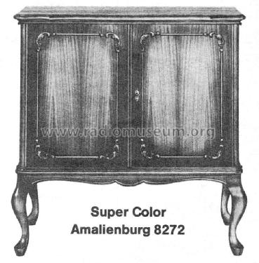 Super Color Amalienburg 8272; Grundig Radio- (ID = 2131390) Television