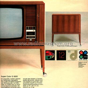 Super Color S6020; Grundig Radio- (ID = 2307703) Television