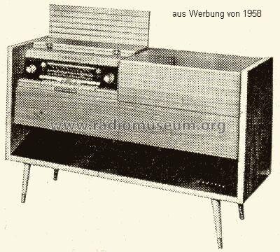 Super-Hi-Fi-Musikschrank M72; Grundig Radio- (ID = 37929) Radio