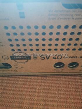 SV40; Grundig Radio- (ID = 2638207) Ampl/Mixer