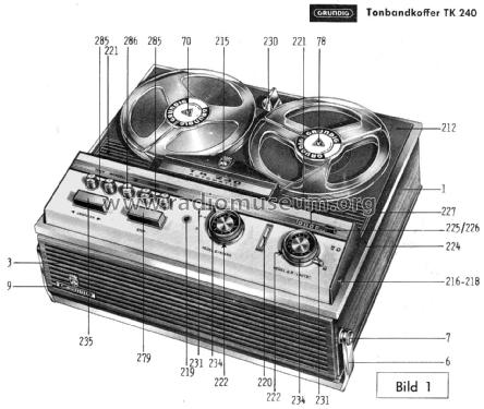 TK240; Grundig Radio- (ID = 2867823) R-Player