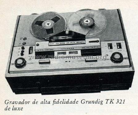 TK321 de Luxe; Grundig Radio- (ID = 349381) R-Player