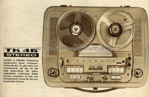 TK46; Grundig Radio- (ID = 1102621) R-Player