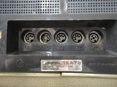 TK47 Stereo; Grundig Radio- (ID = 999929) Sonido-V