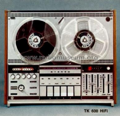 TK600 HiFi-Stereo; Grundig Radio- (ID = 490748) R-Player