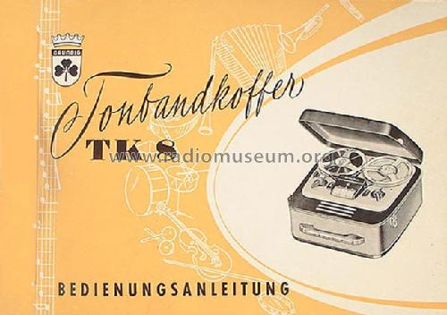 TK8/3D; Grundig Radio- (ID = 154741) Enrég.-R