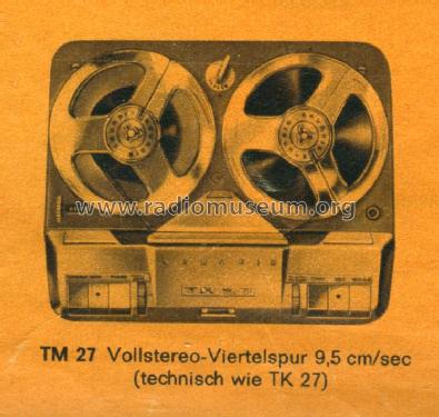 TM27; Grundig Radio- (ID = 1102633) Sonido-V