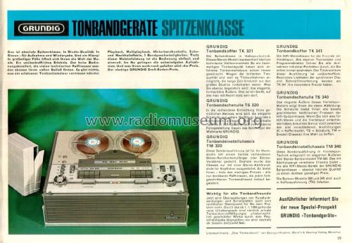 TM320; Grundig Radio- (ID = 2136012) Ton-Bild