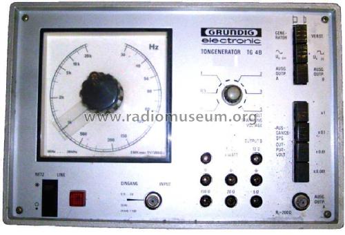 Tongenerator TG4B; Grundig Radio- (ID = 431806) Equipment