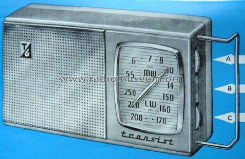 Transist T-6; Grundig Radio- (ID = 917573) Radio