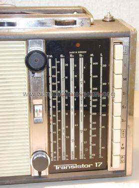 Transistor 17; Grundig Radio- (ID = 2769833) Radio