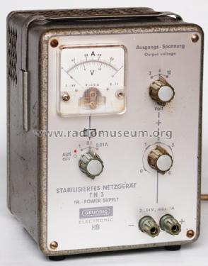 Transistor Netzgerät TN3; Grundig Radio- (ID = 1437312) Equipment