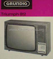 Triumph 812; Grundig Radio- (ID = 800972) Fernseh-E