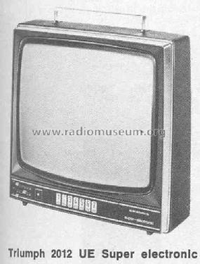 Triumph Super Electronic 2012UE; Grundig Radio- (ID = 441882) Television