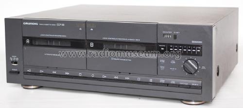 Twin Cassette Deck CCF 101; Grundig Radio- (ID = 1441868) R-Player