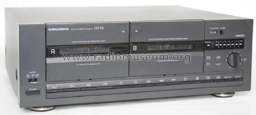 Twin Cassette Deck CCF 101; Grundig Radio- (ID = 1441869) R-Player