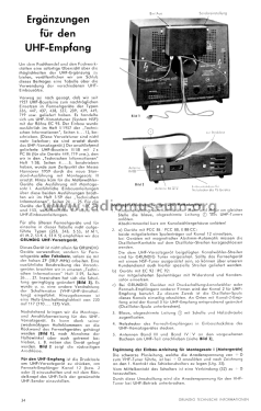 UHF-Vorsatzgerät ; Grundig Radio- (ID = 2915027) Converter