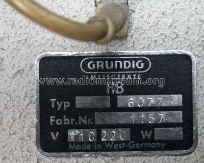 UHF-Wobbelvorsatz VS2 Typ 6077; Grundig Radio- (ID = 313614) Equipment
