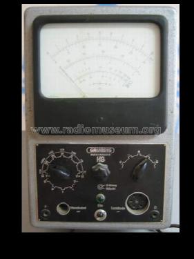 Universal-Röhrenvoltmeter Typ 159; Grundig Radio- (ID = 240933) Equipment