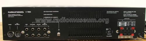 V 7500; Grundig Radio- (ID = 1813512) Verst/Mix