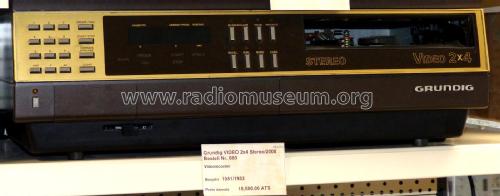 Video 2 x 4 stereo Bestell Nr. 880; Grundig Radio- (ID = 2225797) R-Player