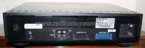 Video Cassette Recorder GV-464 HiFi; Grundig Radio- (ID = 1275727) R-Player