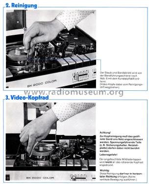 Video Cassetten Recorder BK-2000 Color; Grundig Radio- (ID = 2826070) R-Player