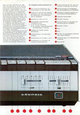 Video Cassetten Recorder BK-2000 Color; Grundig Radio- (ID = 2849913) R-Player