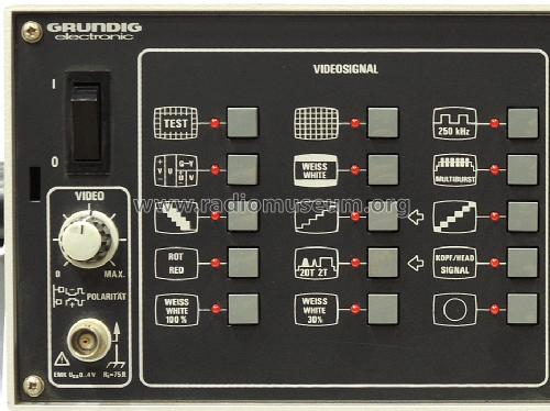 Videogenerator VG 1001; Grundig Radio- (ID = 1595877) Equipment