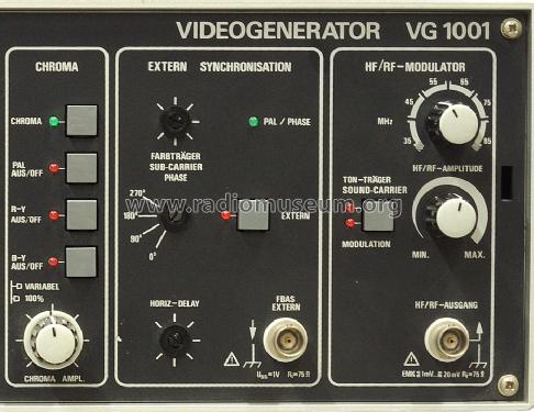 Videogenerator VG 1001; Grundig Radio- (ID = 1595879) Equipment